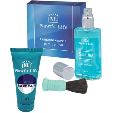 Conjunto para Barbear Skiting