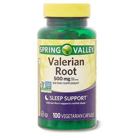 Spring Valley Valerian Root Capsules, 500 mg