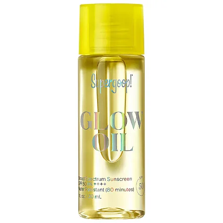 Supergoop! Glow Oil SPF 50 Dry Body Oil Sunscreen