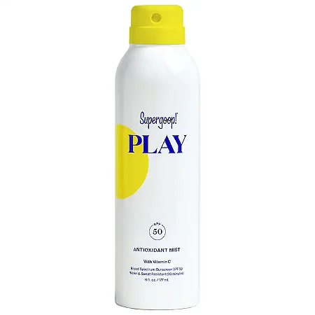 Supergoop! PLAY Antioxidant Body Sunscreen Mist SPF 50