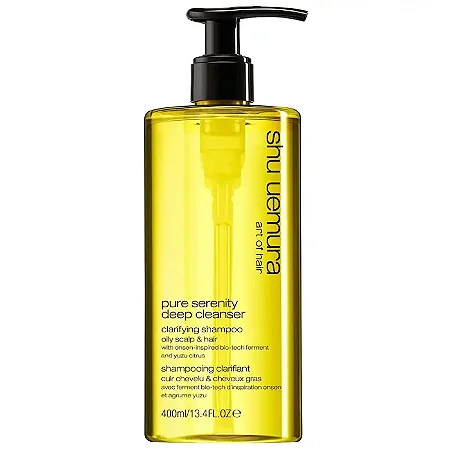 shu uemura Pure Serenity Clarifying Shampoo for Oily Scalp and Hair