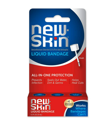 New-Skin Liquid Bandage, Waterproof Bandage for Scrapes and Minor Cuts