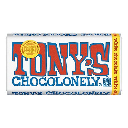 Chocolates Tony’s Tony's Chocolonely White Chocolate Bar, 6.35 oz