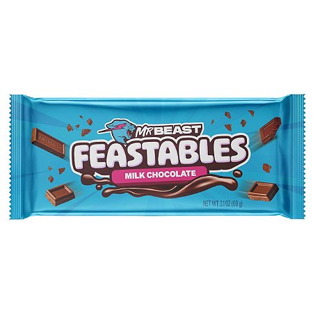 chocolate Mr Beast Feastables MrBeast Milk Chocolate Bar