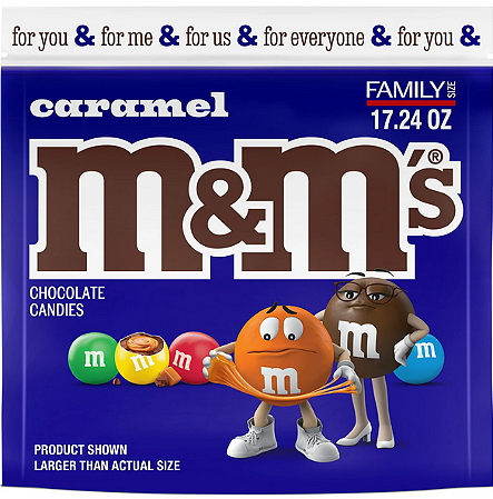 M&M's Caramel Milk Chocolate Candy Compre no Brasil