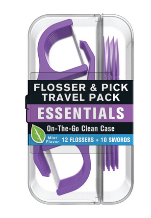 Reach Flossers and Floss Picks Travel Pack