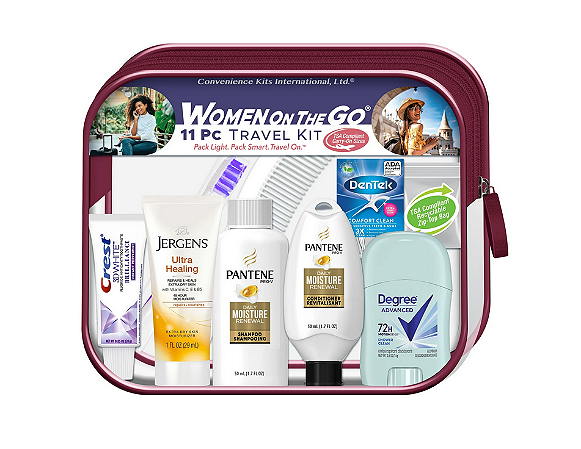 Convenience Kits International, Women's Deluxe 11 PC Travel Kit