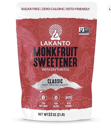 Lakanto Classic Monk Fruit Sweetener
