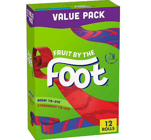 Fruit by the Foot Gluten Free Fruit Flavored Snacks