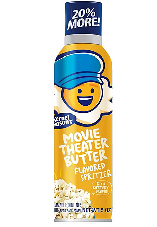Kernel Season's Brand Movie Theater Butter Popcorn Topping Spritzer