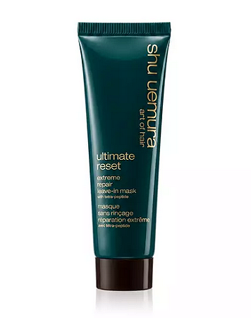 Shu Uemura ultimate reset extreme repair leave-in mask for damaged hair