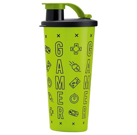 Copo com Bico Gamer Tupperware 470ml