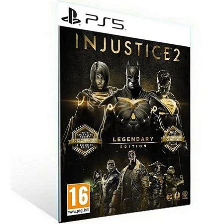 Injustice™ 2 Legendary Edition Mídia Digital PS5 Midia digital - GAGO GAMES