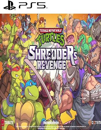 Teenage Mutant Ninja Turtles: Shredder's Revenge PS5 midia digital