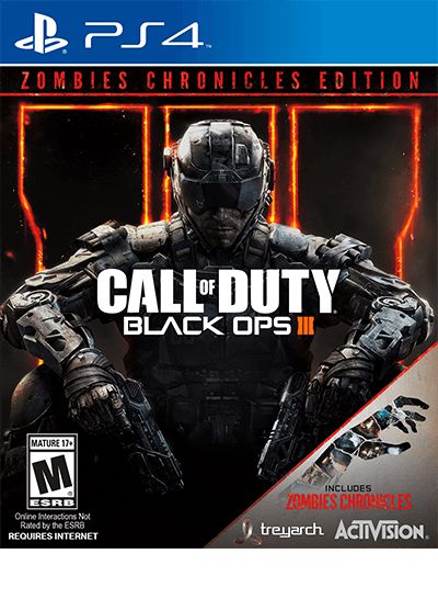 Call Of Duty®: Black Ops Iii  Zombies Chronicles Ps4  Mídia Digital