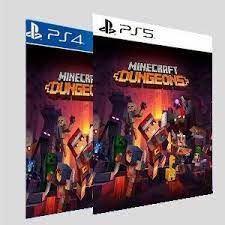 Minecraft Dungeons PS4 PS5 midia digital