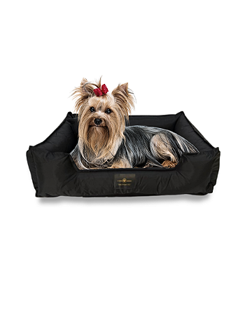 Cama Pet Cachorro & Gato - Impermeável- Nylon- M- Preto