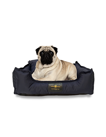 Cama Pet Cachorro & Gato- Impermeável- Nylon- G- Marinho