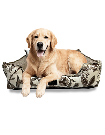 Cama Pets de Tecido Impermeabilizado Durável Fácil de Lavar Caminha Para Cachorros E Gatos Cochilo Pet Cor Bege