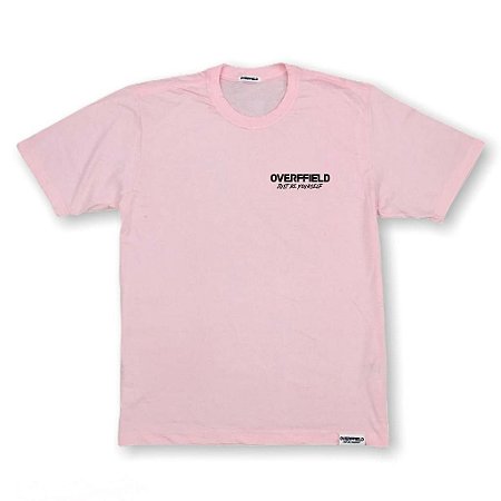 Camiseta Overffield "Just Be Yourself" Rosa