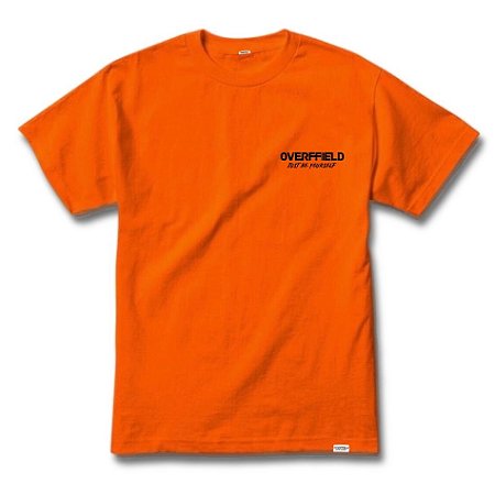Camiseta Overffield "Just Be Yourself" Laranja