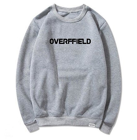 Moletom Careca "Logo" Cinza