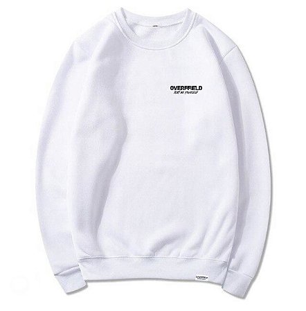 Moletom Careca "Just Be Yourself" Branco