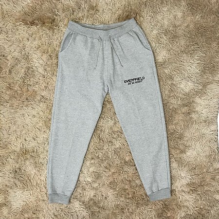 Calça Moletom Overffield Cinza