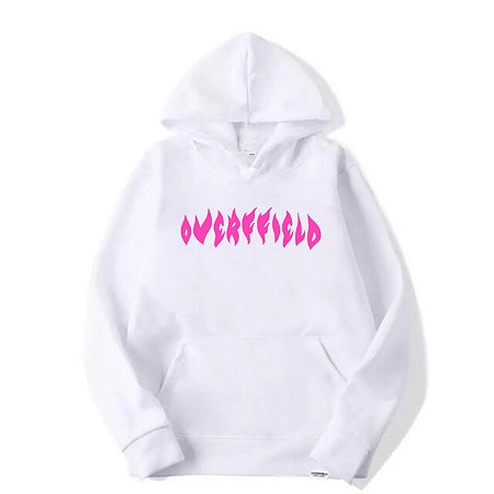 Moletom Canguru "Fire" Branco