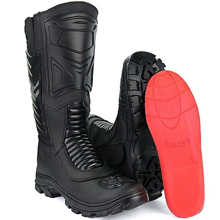 Bota Coturno Tática Bombeiro Militar Palmilha Em Gel