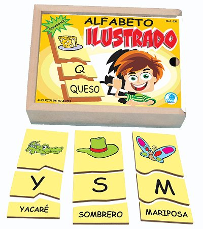Alfabeto  Ilustrado em Espanhol