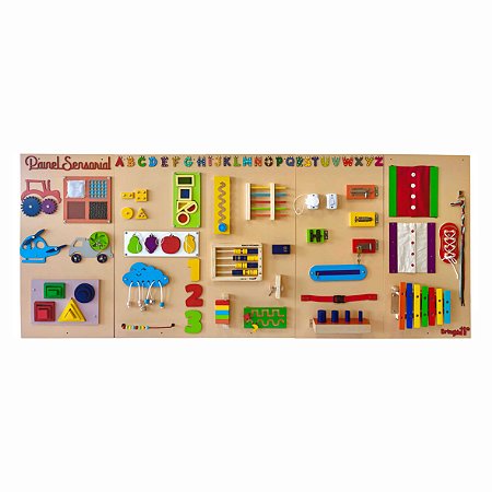 Kit Educativo – Painéis Sensoriais Interativos (Ideal para Crianças a partir de 3 anos)