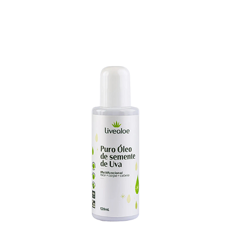 Puro Óleo de Semente de Uva - Livealoe
