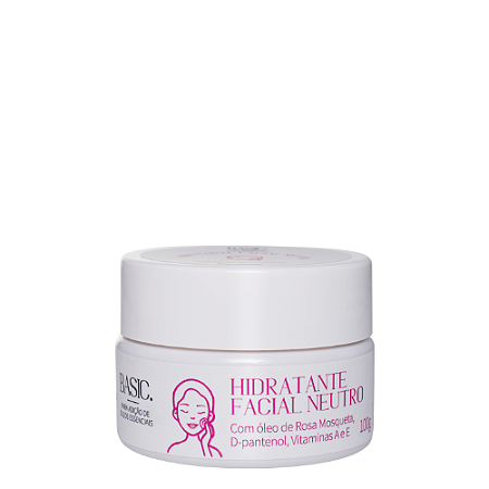 Hidratante Facial Neutro Linha Basic 100g - Via Aroma