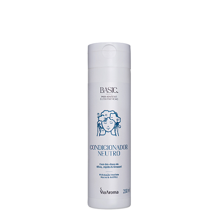 Condicionador Neutro Linha Basic 250ml - Via Aroma