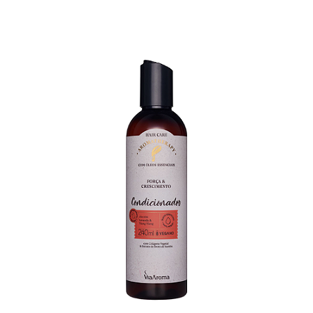 Condicionador Força e Crescimento Aromatherapy 240ml - Via Aroma