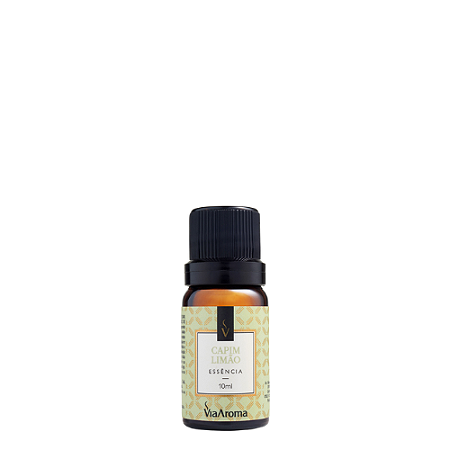 Óleo Essencial Capim Limão 10ml - Via Aroma