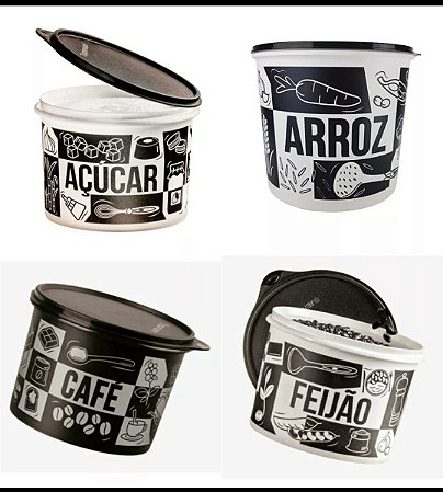 TUPPERWARE KIT POP BOX 4 UNIDADES