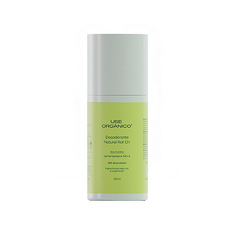 Desodorante Natural Vegano Lemongrass e Sálvia 55ml - Use Orgânico