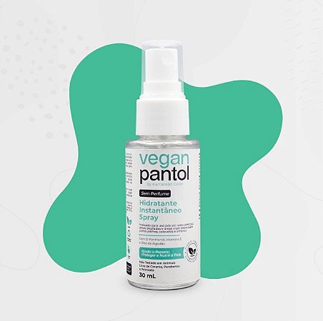 Hidratante Instantâneo Spray 30ml Vegan Pantol by Kamaleão Color (VAL: 10/2025)