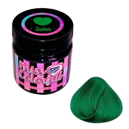 Tinta Semi-Permanente - Snaker - 165g - Miss Colorful