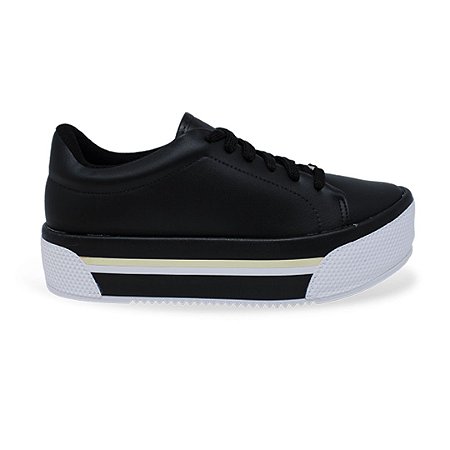 tenis vizzano metal preto