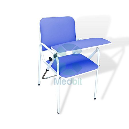 Cadeira Hemodiálise Braço Frontal Azul