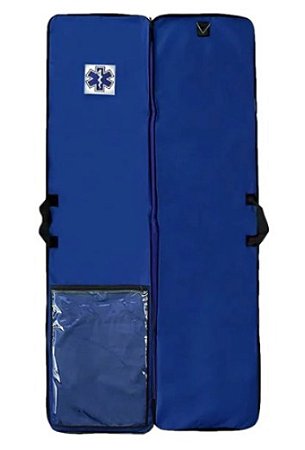 Capa para Prancha de Resgate  Longa com Bolso Azul