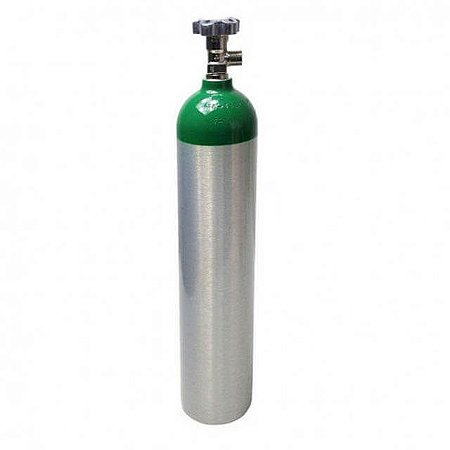 Cilindro de Oxigênio Medicinal em Alumínio  3 L (Sem carga)