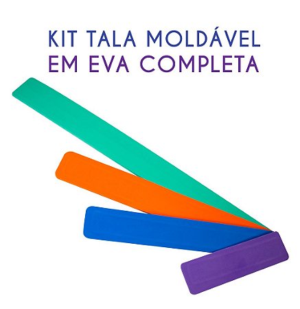 kit tala moldável em EVA Sem Velcro