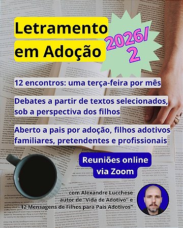 Letramento em Adoção 2026/2