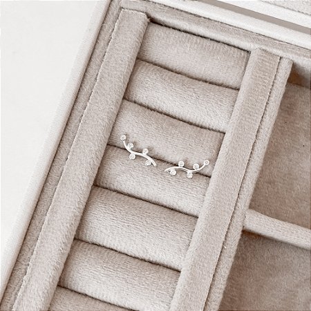 Brinco de prata earcuff hera