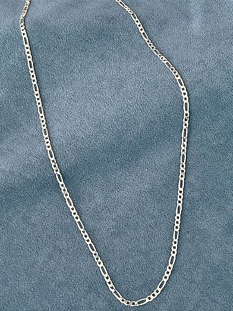 Corrente de prata elo 3x1 3mm