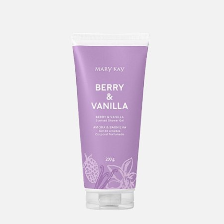 Gel de Limpeza Corporal Perfumado - Amora e Baunilha